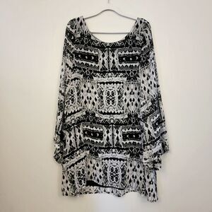 Show Me Your Mumu Ikat Top
